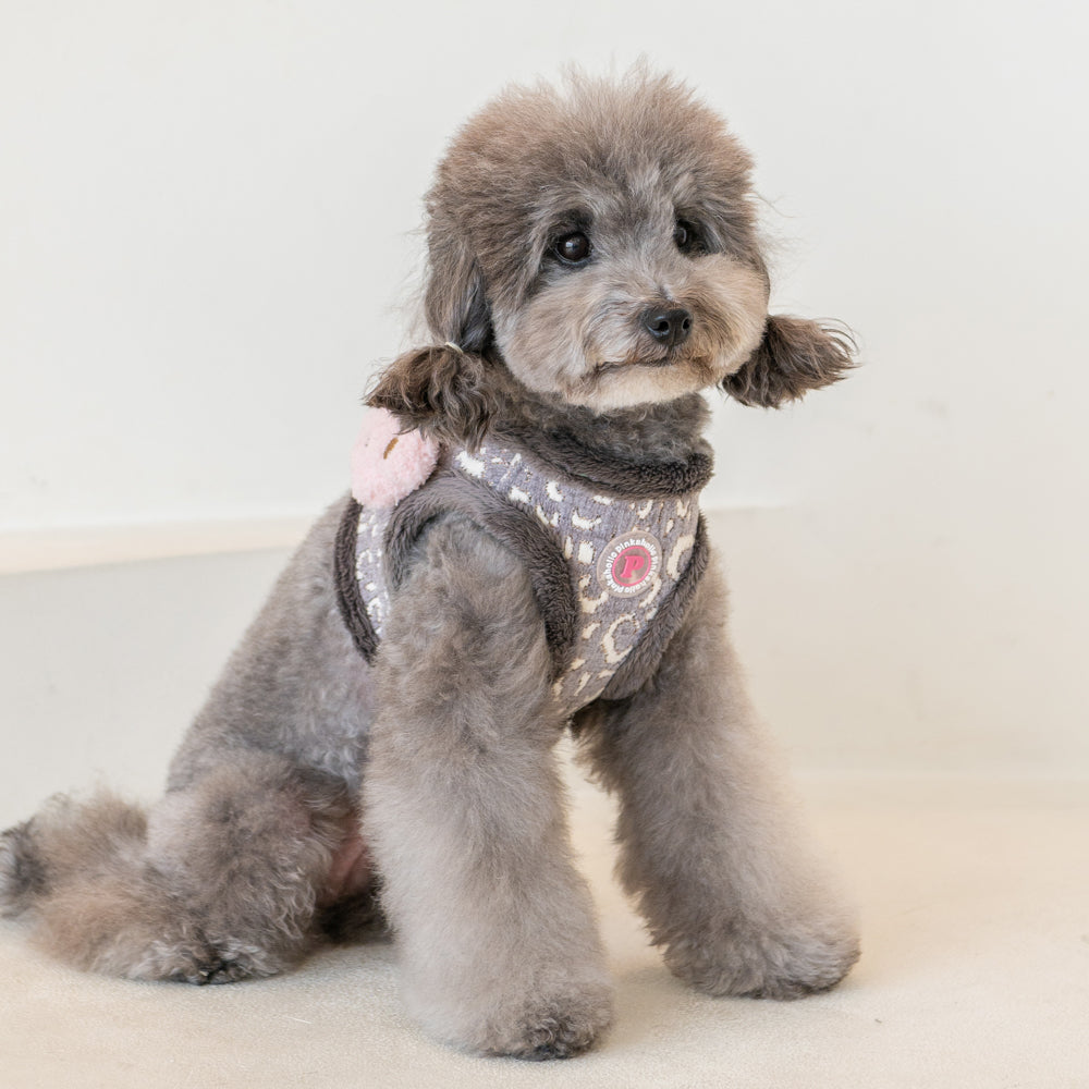 Pinkaholic Tailsy Vest Harness B Grey - Premium hondentuig > honden harnas from Pinkaholic - Just €31.99! Shop now at Frenkiezdogshop