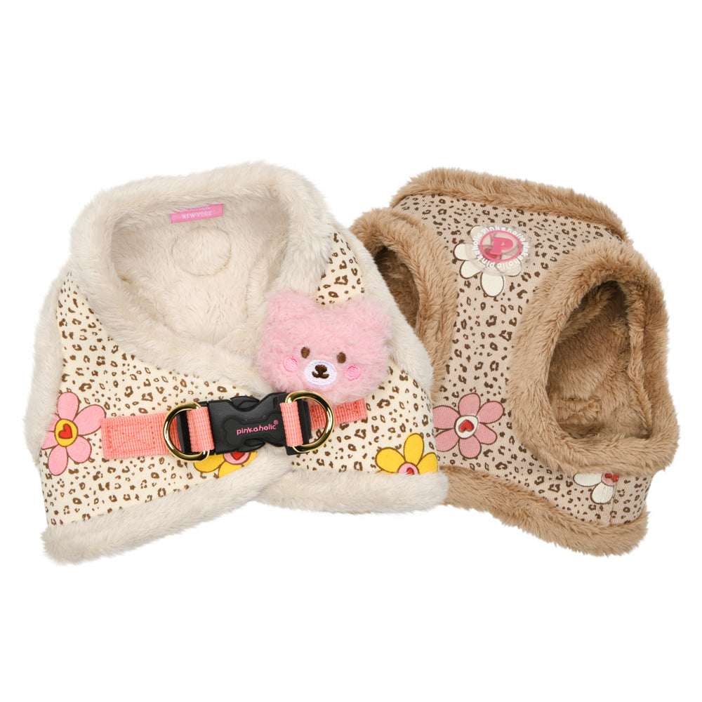 Pinkaholic Alisa Vest Harness B LightBeige - Premium hondentuig > honden harnas from Pinkaholic - Just €31.99! Shop now at Frenkiezdogshop