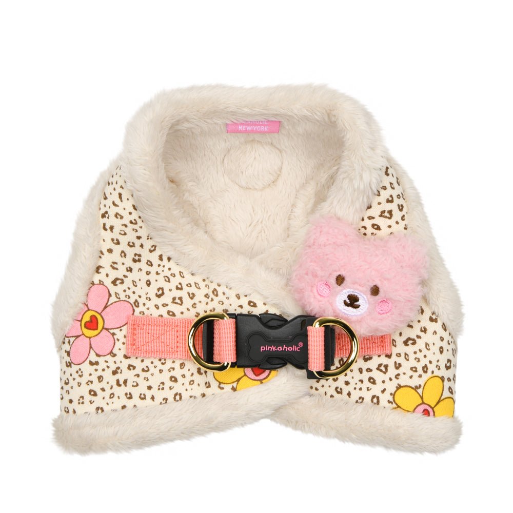 Pinkaholic Alisa Vest Harness B LightBeige hondentuig > honden harnas > model B Small