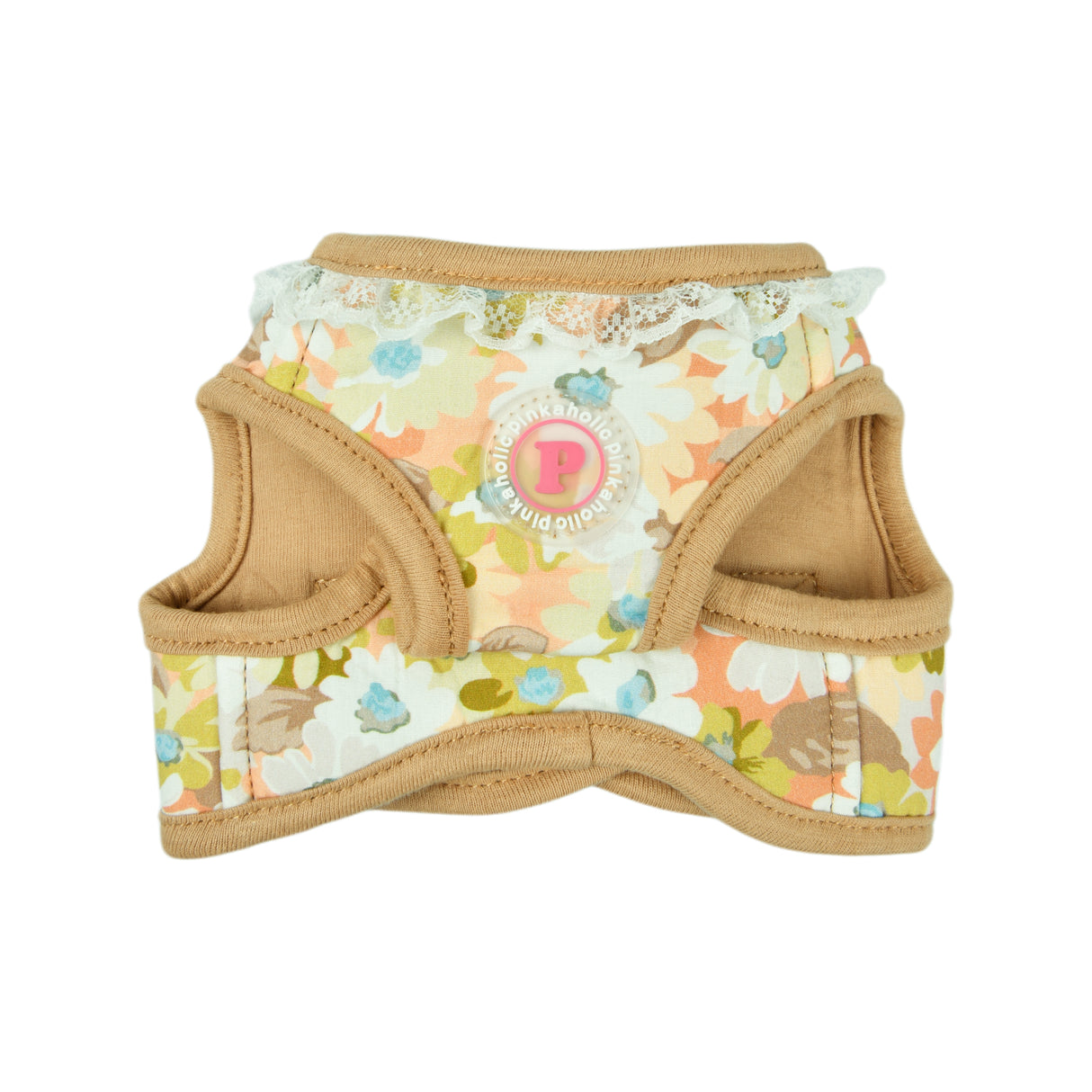 Pinkaholic Lilibeth vest Harness Beige - Premium hondentuig > honden harnas from Pinkaholic - Just €35.99! Shop now at Frenkiezdogshop