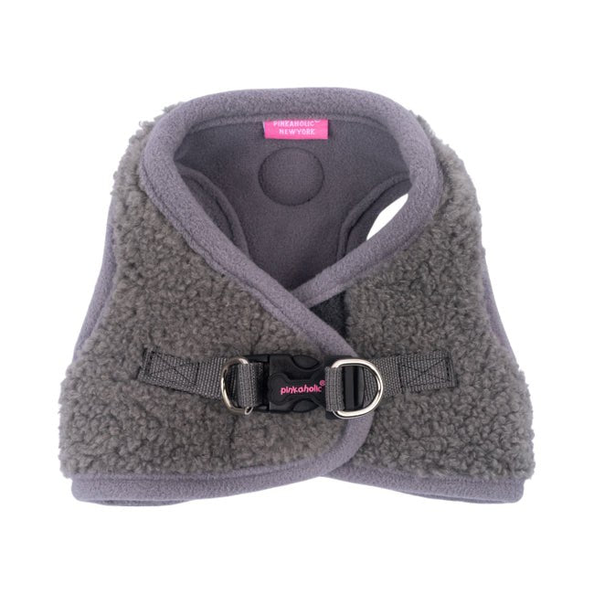 Pinkaholic Itzel Vest Harnas Model B - Grey hondentuig > honden harnas > model B Small