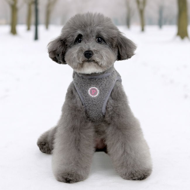Pinkaholic Itzel Vest Harnas Model B - Grey hondentuig > honden harnas > model B Small