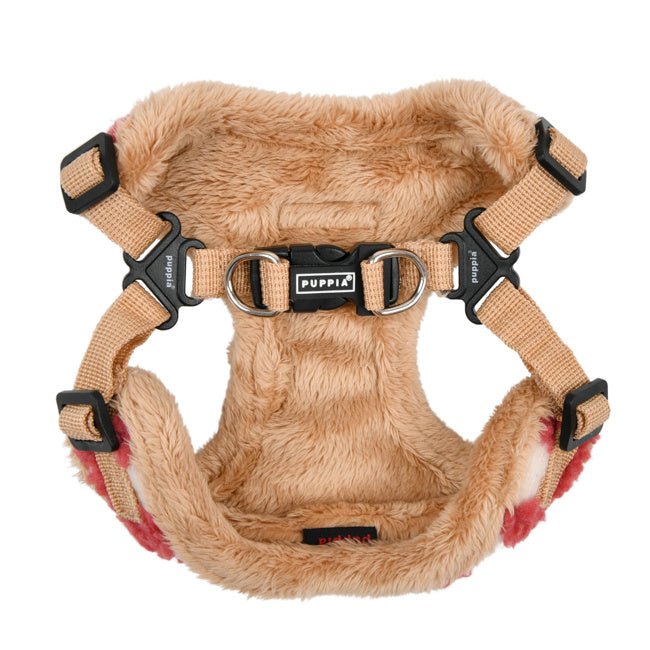Puppia Stefan Harness Model C Coral hondentuig > honden harnas > model C Small