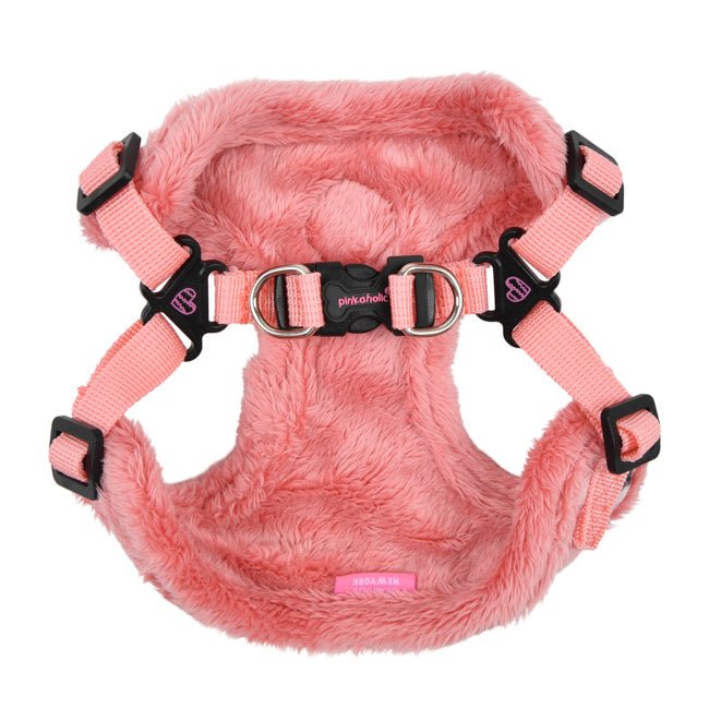Pinkaholic Nanala Comfort Harness model C indian pink hondentuig > honden harnas > model C Small