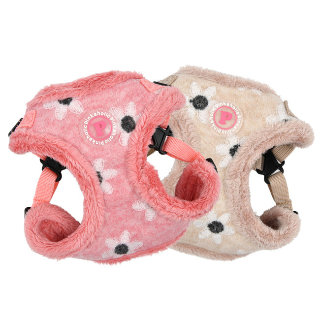 Pinkaholic Nanala Comfort Harness model C beige - Premium hondentuig > honden harnas from Pinkaholic - Just €20! Shop now at Frenkiezdogshop