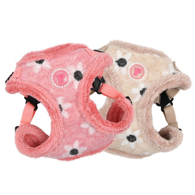 Pinkaholic Nanala Comfort Harness model C beige hondentuig > honden harnas > model C Small