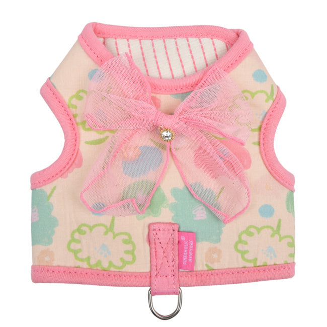 Pinkaholic Angeline Harness G Indian Pink - Premium hondentuig > honden harnas from Pinkaholic - Just €20! Shop now at Frenkiezdogshop