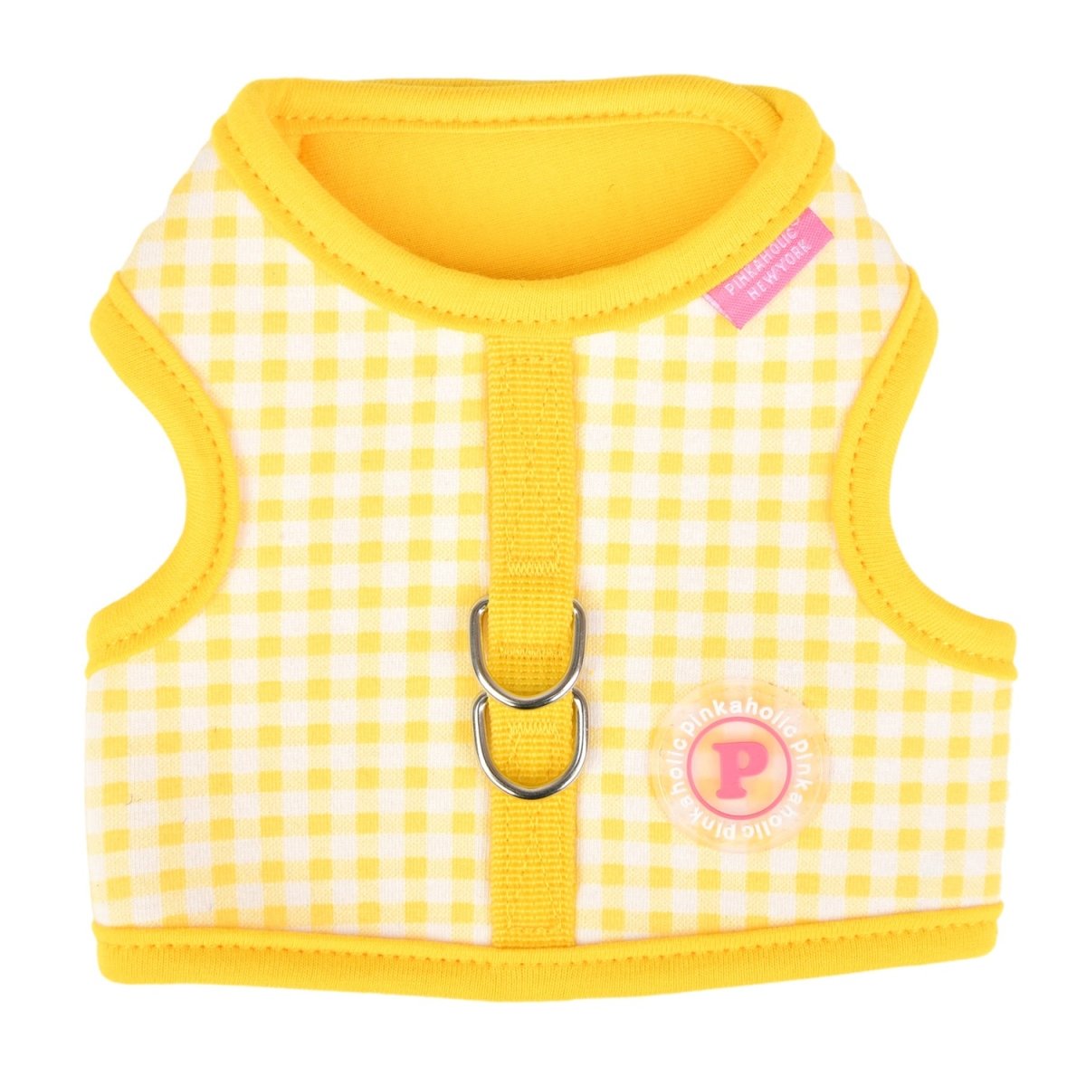 Pinkaholic Alaia Pinka Harness Yellow hondentuig > honden harnas > model B Small