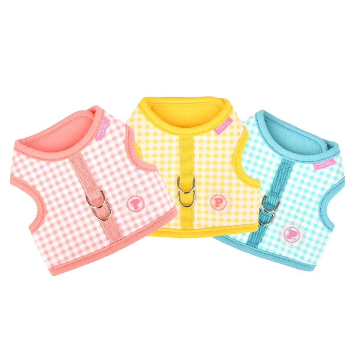 Pinkaholic Alaia Pinka Harness Yellow hondentuig > honden harnas > model B Small