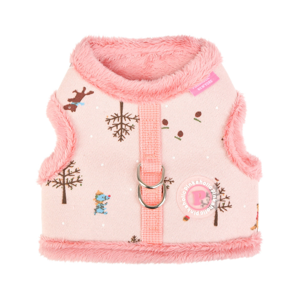 Pinkaholic Eira Pinka Harness Indian Pink - Premium hondentuig > honden harnas from Pinkaholic - Just €20! Shop now at Frenkiezdogshop