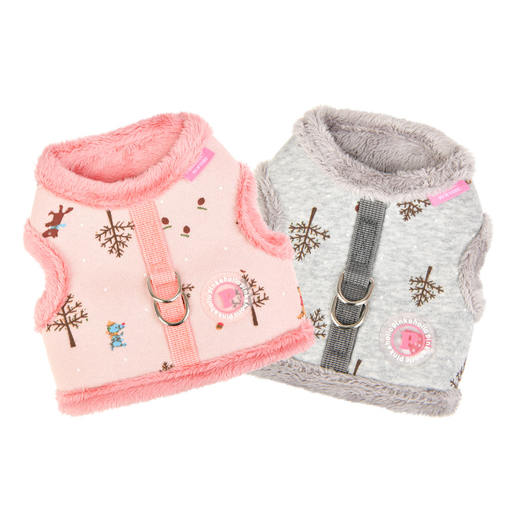 Pinkaholic Eira Pinka Harness Indian Pink - Premium hondentuig > honden harnas from Pinkaholic - Just €20! Shop now at Frenkiezdogshop