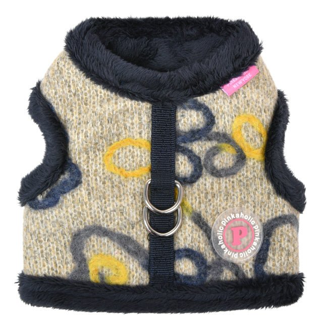 Pinkaholic Freesia Pinka Harness Navy hondentuig > honden harnas > model B Small