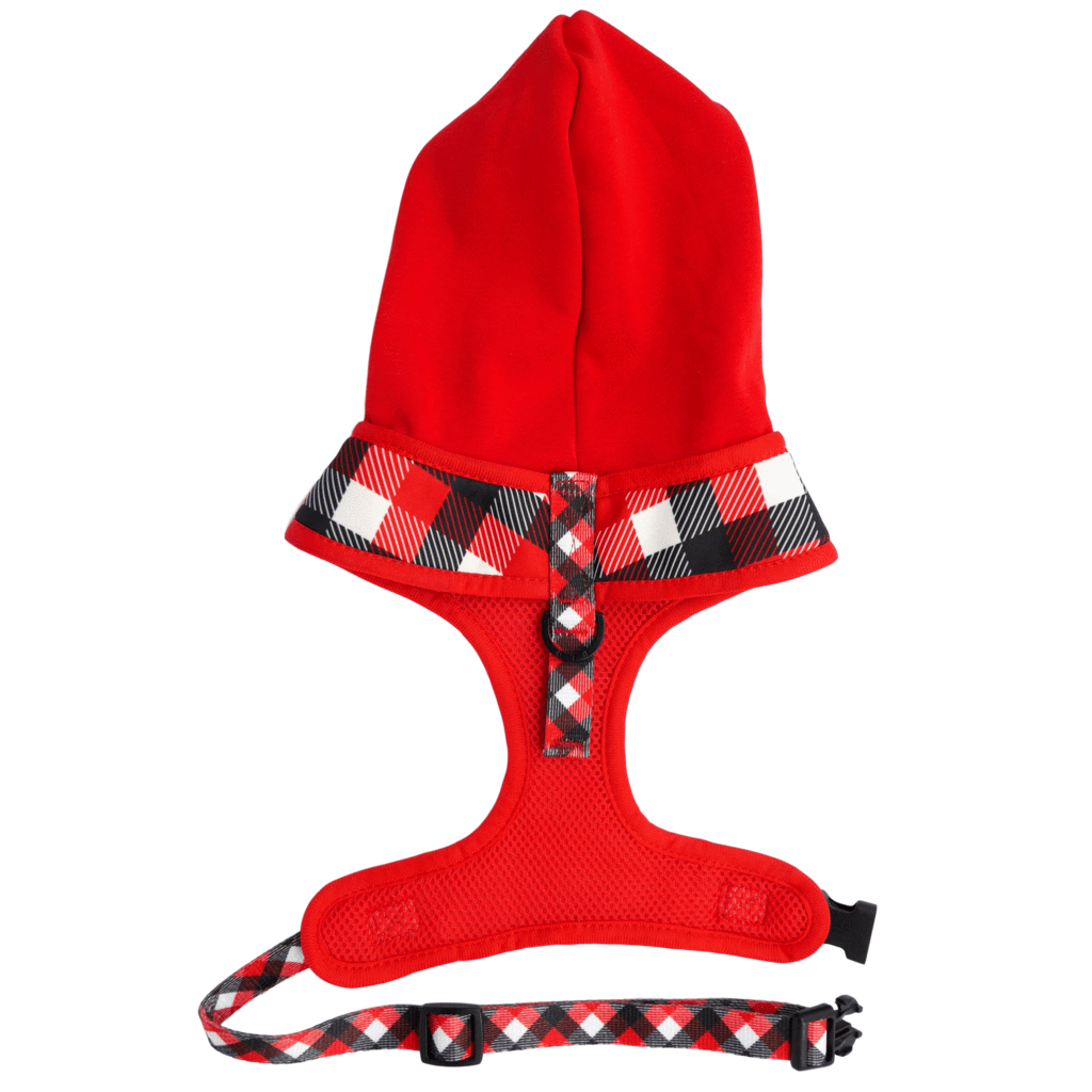 Big and Little Dogs Hoody Harness Roaring Red ( XSMALL) - Premium hondentuig > honden harnas from Big and Little Dogs - Just €10! Shop now at Frenkiezdogshop