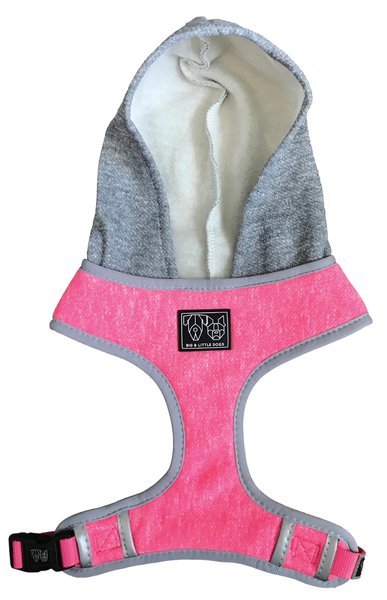 Big and Little Dogs Hoody Harness Pink hondentuig > honden harnas > model A X - Small