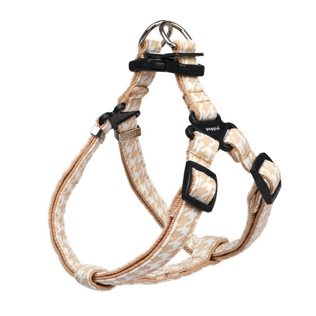 Puppia Egon Harness X Plus Beige hondentuig > honden harnas > overige modellen Small
