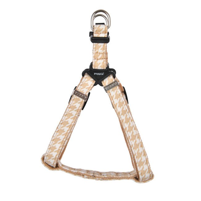 Puppia Egon Harness X Plus Beige hondentuig > honden harnas > overige modellen Small