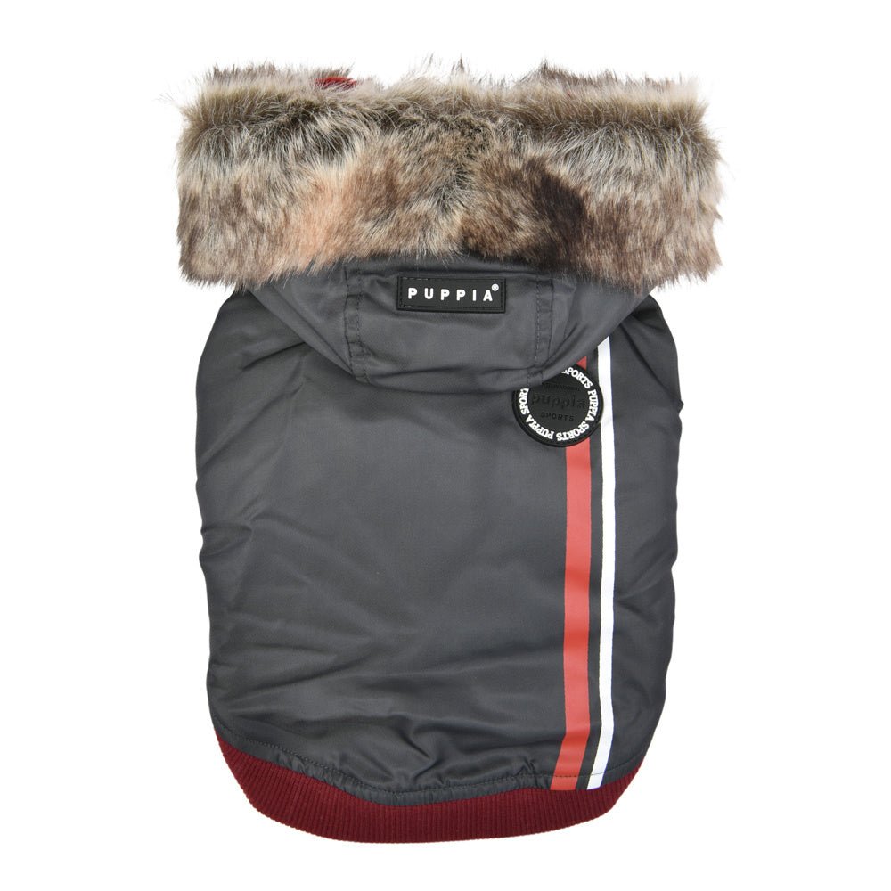 Puppia Fallon Harness Jacket Grey Hondenkleding > hondenjas Small