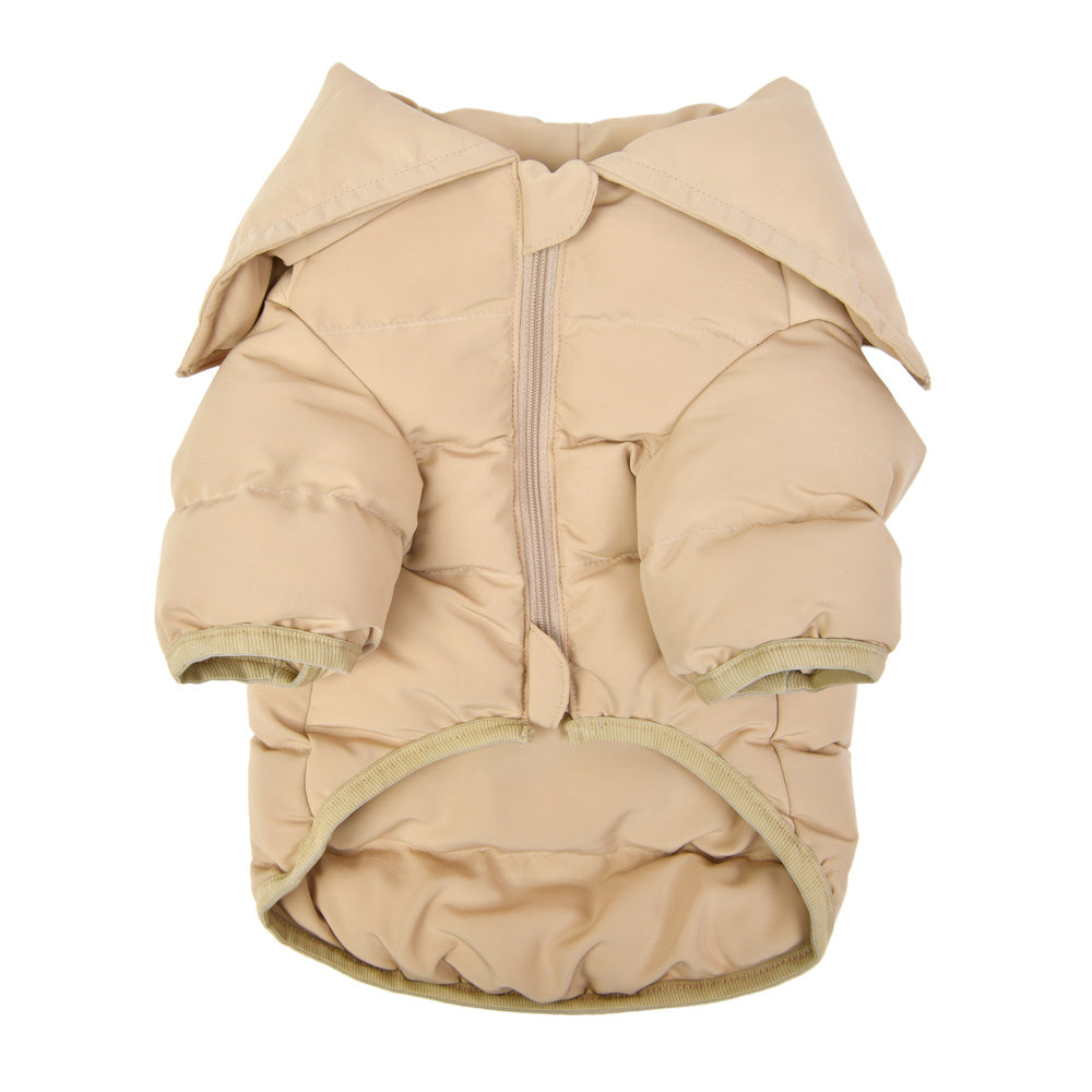 Puppia Sailor Collar Harness Jumper Beige - Premium Hondenkleding > hondenjas from Puppia - Just €50! Shop now at Frenkiezdogshop