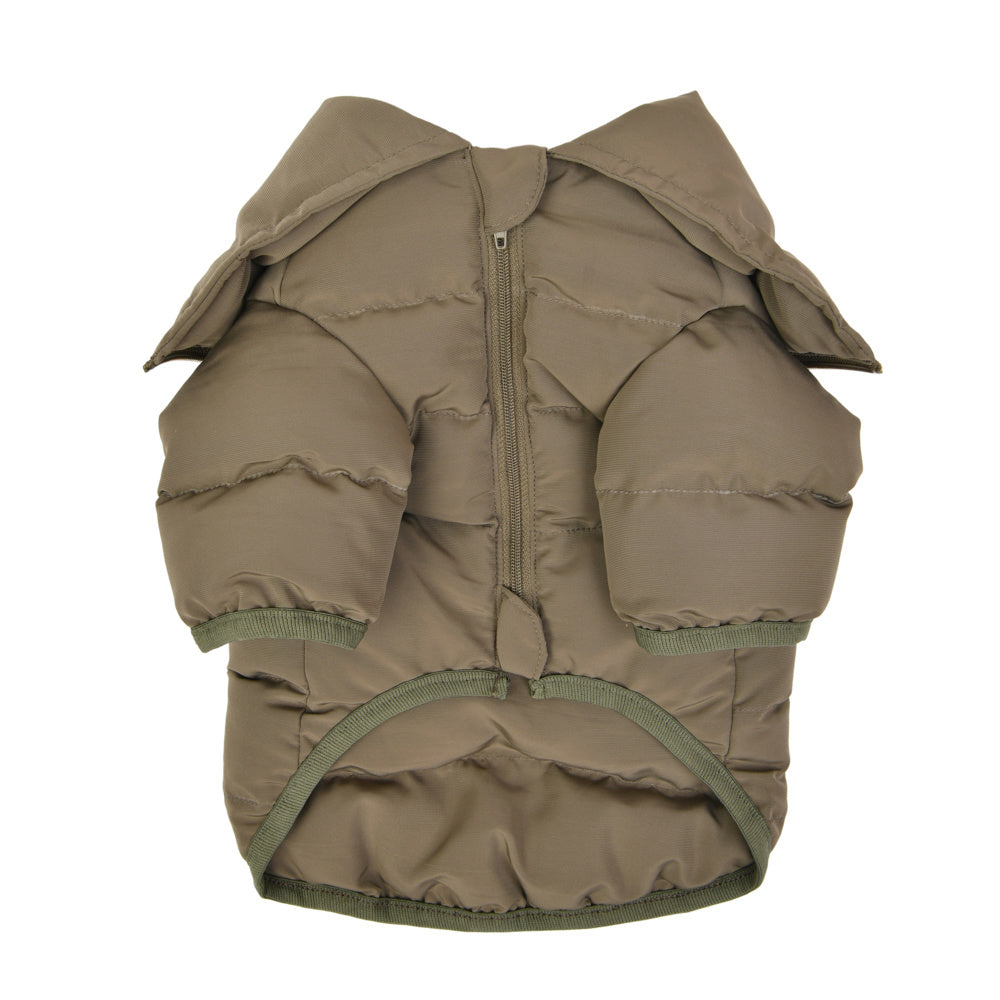 Puppia Sailor Collar Harness Jumper Khaki - Premium Hondenkleding > hondenjas from Puppia - Just €50! Shop now at Frenkiezdogshop