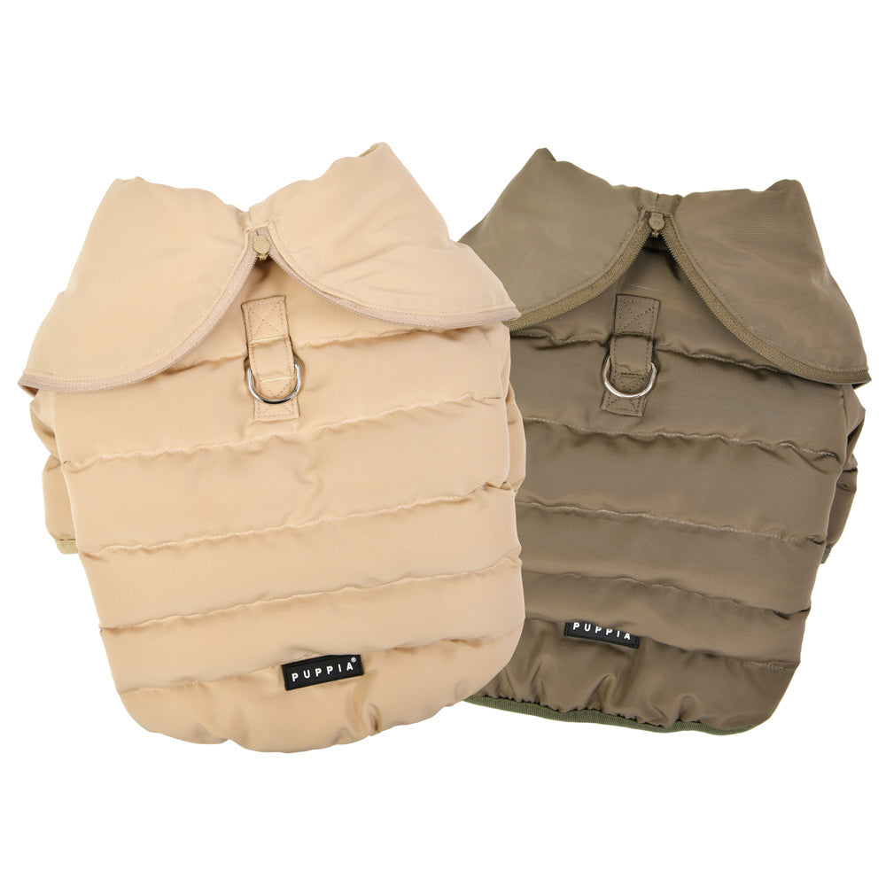 Puppia Sailor Collar Harness Jumper Beige - Premium Hondenkleding > hondenjas from Puppia - Just €50! Shop now at Frenkiezdogshop