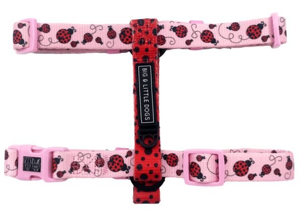 Big and Little Dogs Strap Harness Bug me anytime ( Large ) hondentuig > honden harnas > overige modellen Small