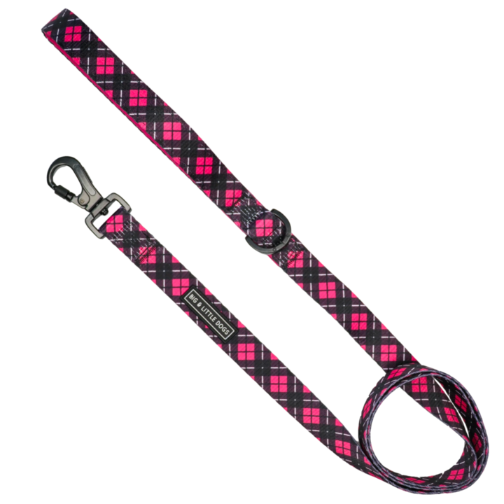 Big and Little Dogs Lijn Her Plaid - Premium hondenriem > hondenlijn from Big and Little Dogs - Just €10! Shop now at Frenkiezdogshop