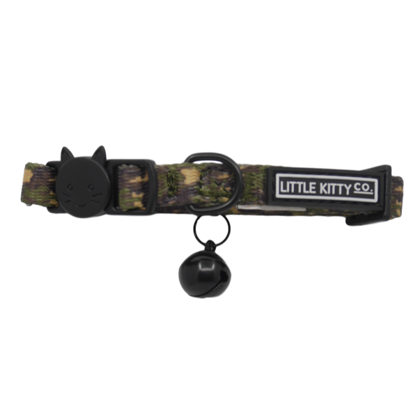 Little Kitty Cat Collar & Bow Tie Cool Cat Camo - Premium halsband > kattenhalsband from Little Kitty - Just €10! Shop now at Frenkiezdogshop