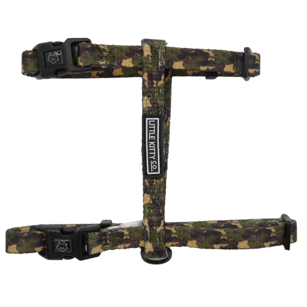 Little Kitty Strap Harness Cool Cat Camo - Premium Kattentuig > kattenharnas from Little Kitty - Just €10! Shop now at Frenkiezdogshop