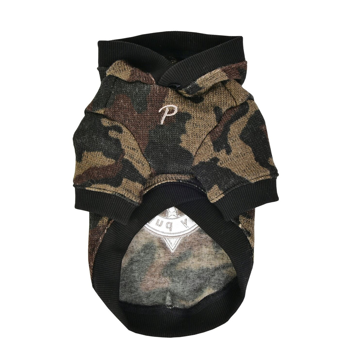 Puppia Colonel Hoodie Camo - Premium Hondenkleding > Hondentrui from Puppia - Just €20! Shop now at Frenkiezdogshop
