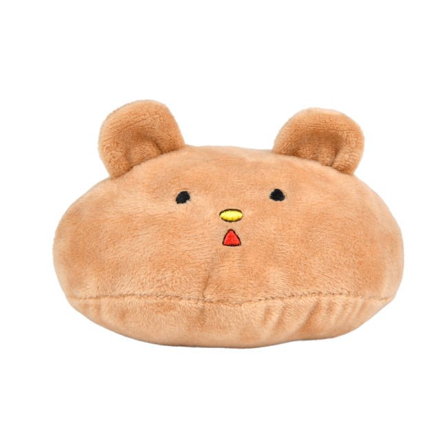 Olchi Fivedogs Hamburger Plush & Squeaky Dog Toy Hondenspeeltje > Hondenspeelgoed one - size