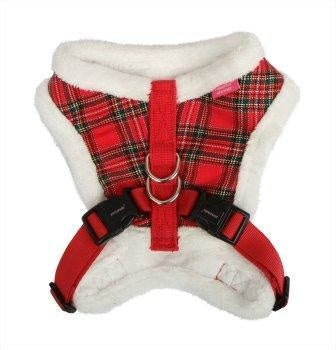 Pinkaholic Checkered Snugfit Harness Red - Premium hondentuig > honden harnas from Pinkaholic - Just €20! Shop now at Frenkiezdogshop