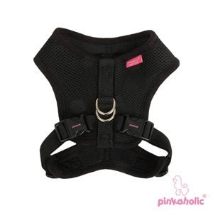 Pinkaholic Vera Snugfit black hondentuig > honden harnas > overige modellen Small