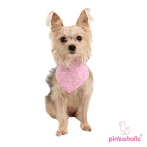 Pinkaholic Carla Bandana Pink - Premium Hondenkleding > bandana from Pinkaholic - Just €5! Shop now at Frenkiezdogshop