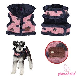 Pinkaholic Gallant Pinka Harness ML wine - Premium hondentuig > honden harnas from Pinkaholic - Just €20! Shop now at Frenkiezdogshop