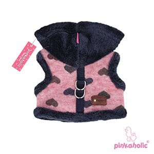 Pinkaholic Gallant Pinka Harness ML wine - Premium hondentuig > honden harnas from Pinkaholic - Just €20! Shop now at Frenkiezdogshop