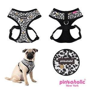 Pinkaholic Leo Harness black - Premium hondentuig > honden harnas from Pinkaholic - Just €19.99! Shop now at Frenkiezdogshop