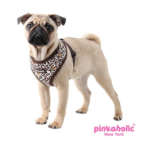 Pinkaholic Leo Harness brown - Premium hondentuig > honden harnas from Pinkaholic - Just €19.99! Shop now at Frenkiezdogshop