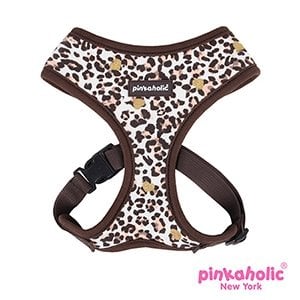 Pinkaholic Leo Harness brown - Premium hondentuig > honden harnas from Pinkaholic - Just €19.99! Shop now at Frenkiezdogshop