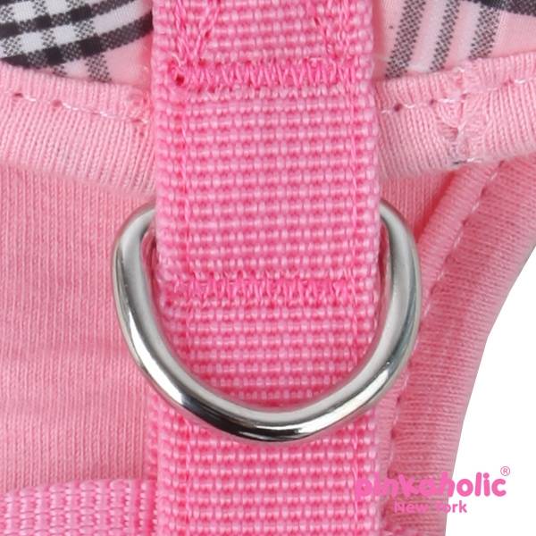 Pinkaholic Victorian Harness pink hondentuig > honden harnas > model A Small