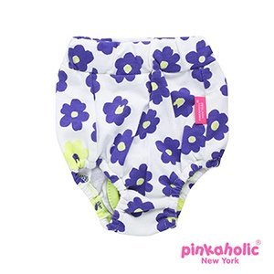Pinkaholic Petunias Sanitary Lime ( SMALL ) Loopsheidbroekje > Periodebroekje Small
