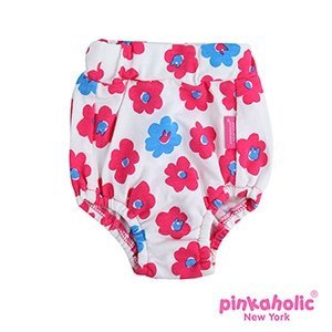 Pinkaholic Petunias Sanitary DarkPink Loopsheidbroekje > Periodebroekje Small