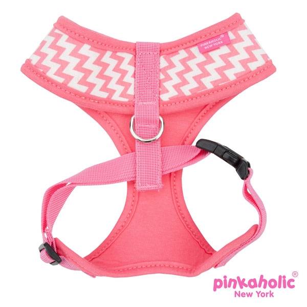 Pinkaholic Ziggy Harness Pink hondentuig > honden harnas > model A Small