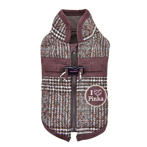 Pinkaholic Da Vinci Jacket Harness Brown Hondenkleding > hondenjas Small