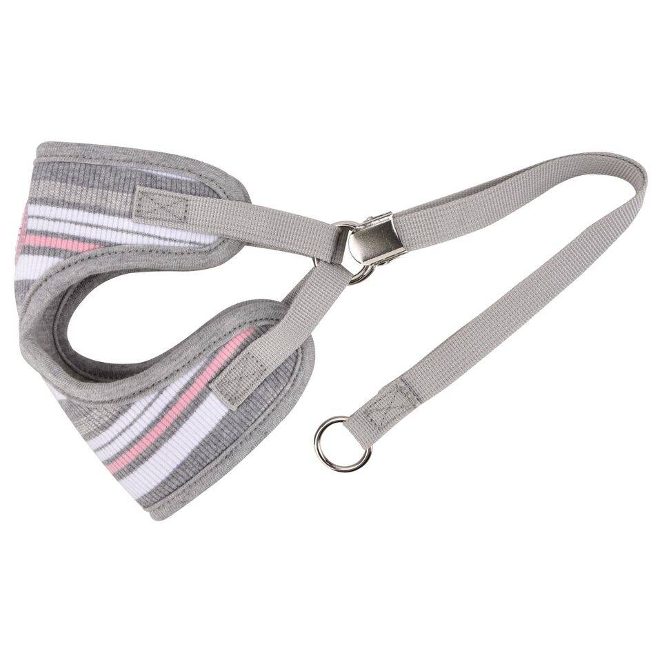 Pinkaholic Cara Harness C ML Grey hondentuig > honden harnas > model C Small