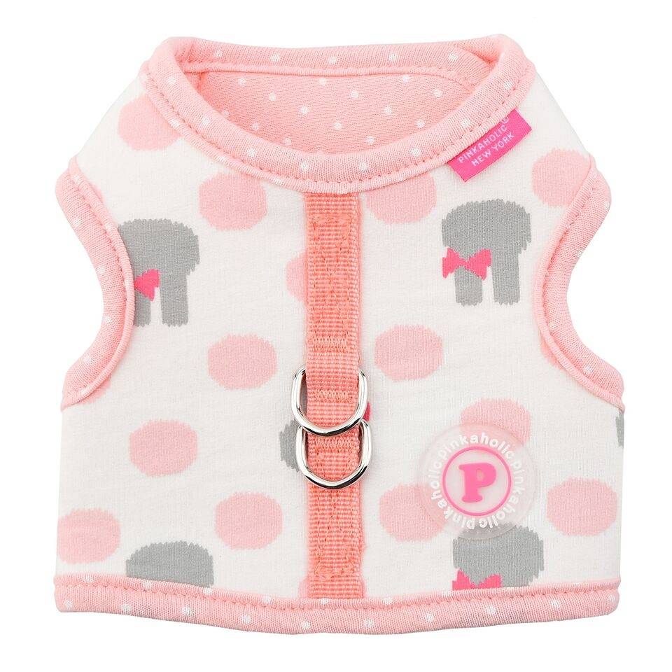 Pinkaholic Lapine Pinka Harness Ivory hondentuig > honden harnas > model B Small
