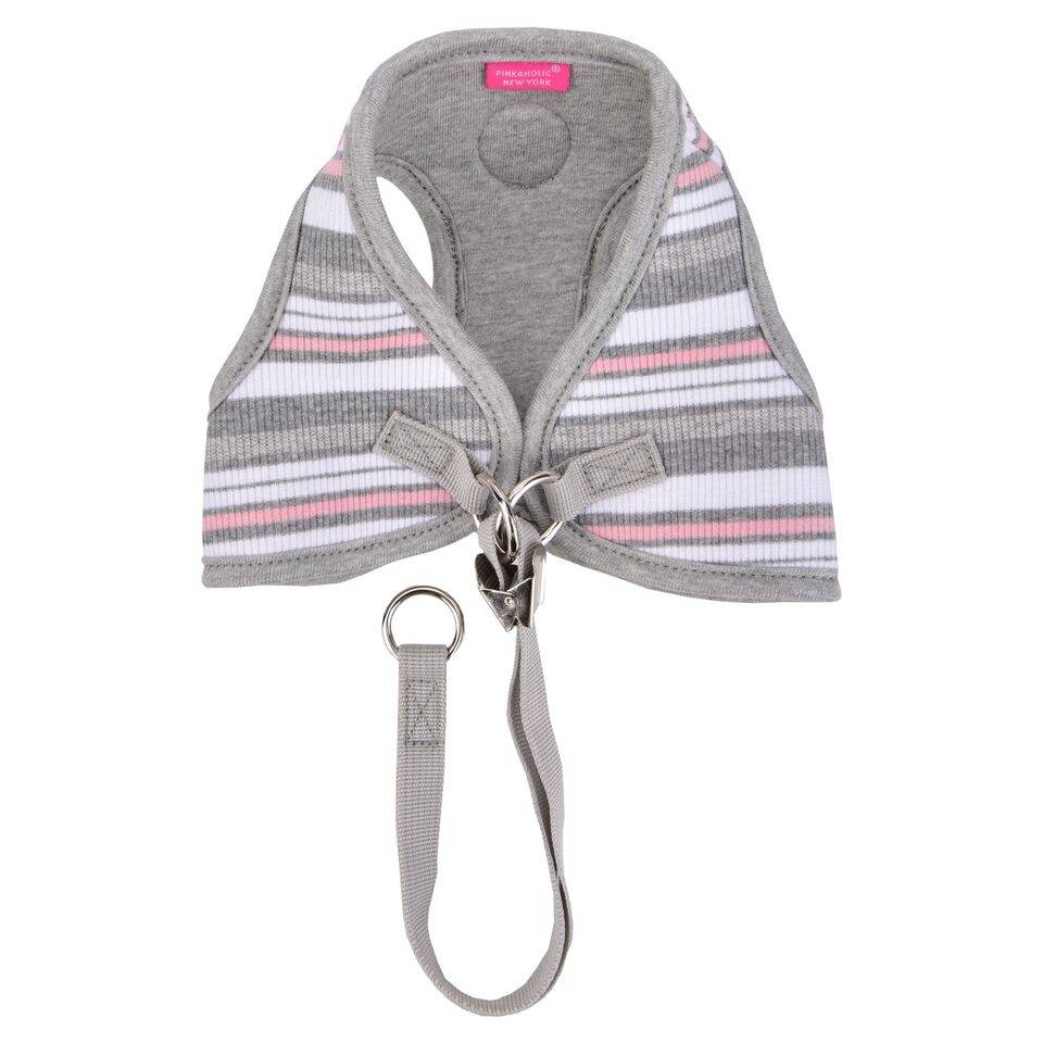 Pinkaholic Cara Vest Harness ML Grey - Premium hondentuig > honden harnas from Pinkaholic - Just €10! Shop now at Frenkiezdogshop