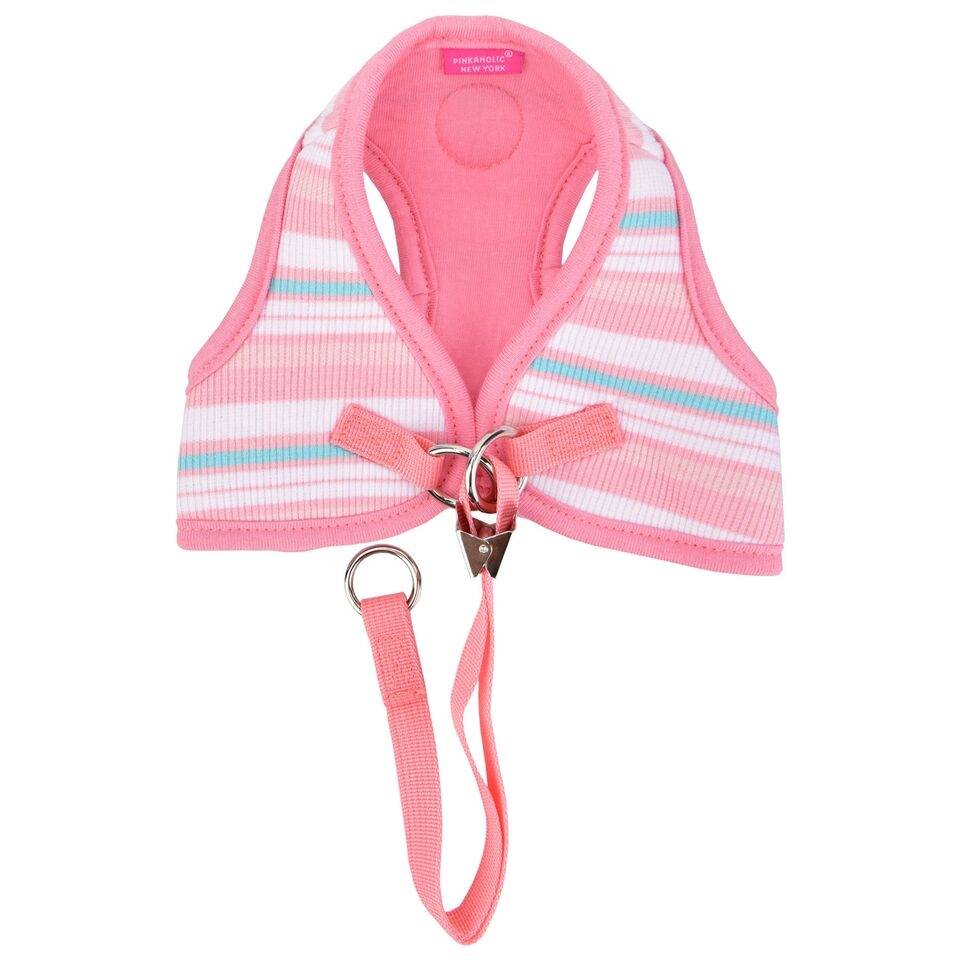 Pinkaholic Cara Vest Harness Indian Pink hondentuig > honden harnas > overige modellen Small
