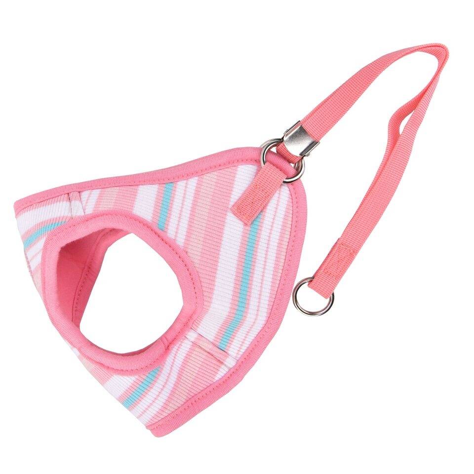 Pinkaholic Cara Vest Harness Indian Pink hondentuig > honden harnas > overige modellen Small