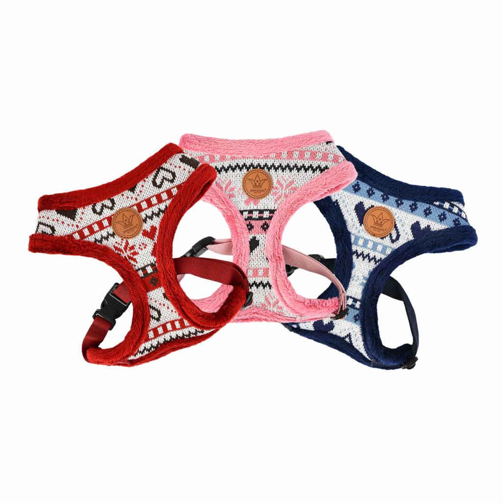Pinkaholic Joy Harness wine ( small ) - Premium hondentuig > honden harnas from Pinkaholic - Just €20! Shop now at Frenkiezdogshop