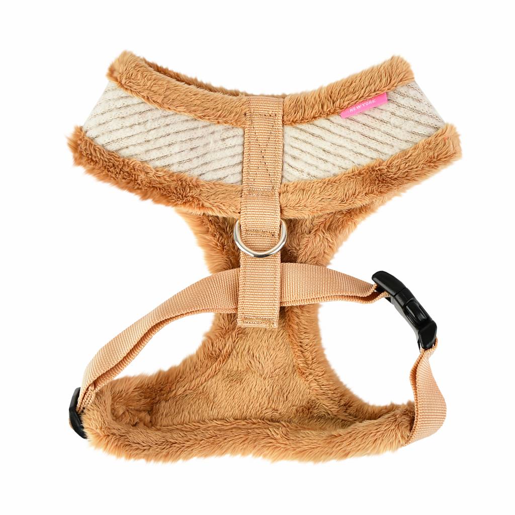 Pinkaholic Zuri Harness beige - Premium hondentuig > honden harnas from Pinkaholic - Just €20! Shop now at Frenkiezdogshop